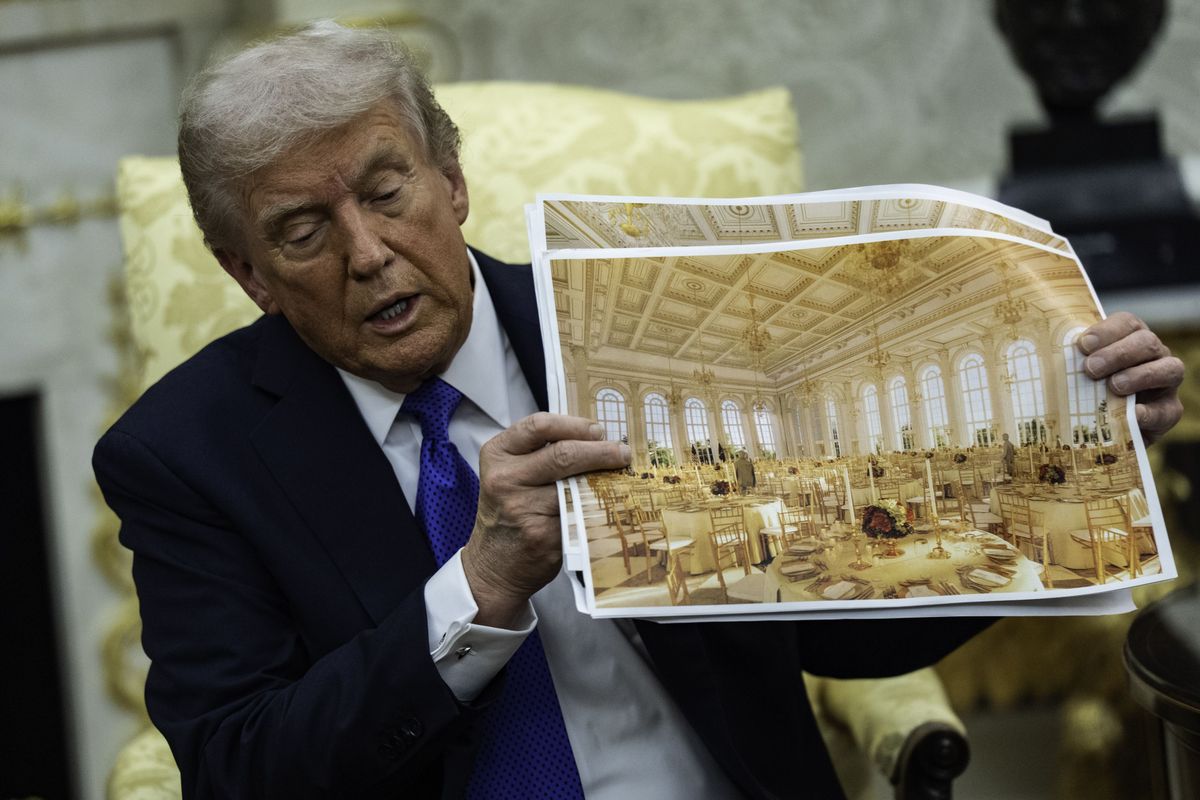 „Was verbergen sie?“ Trumps geheimer Vertrag für den Ballsaal im Weißen ...