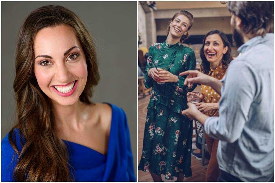 vanessa van edwards, likability, communications skills, people skills, people laughing, good advice