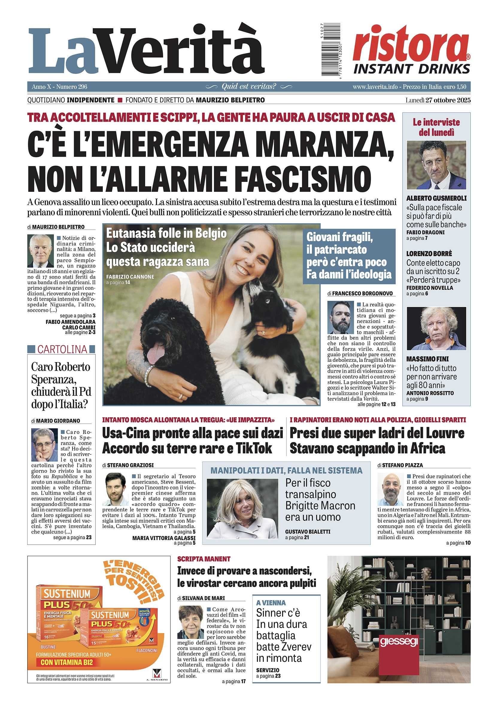Oggi in edicola