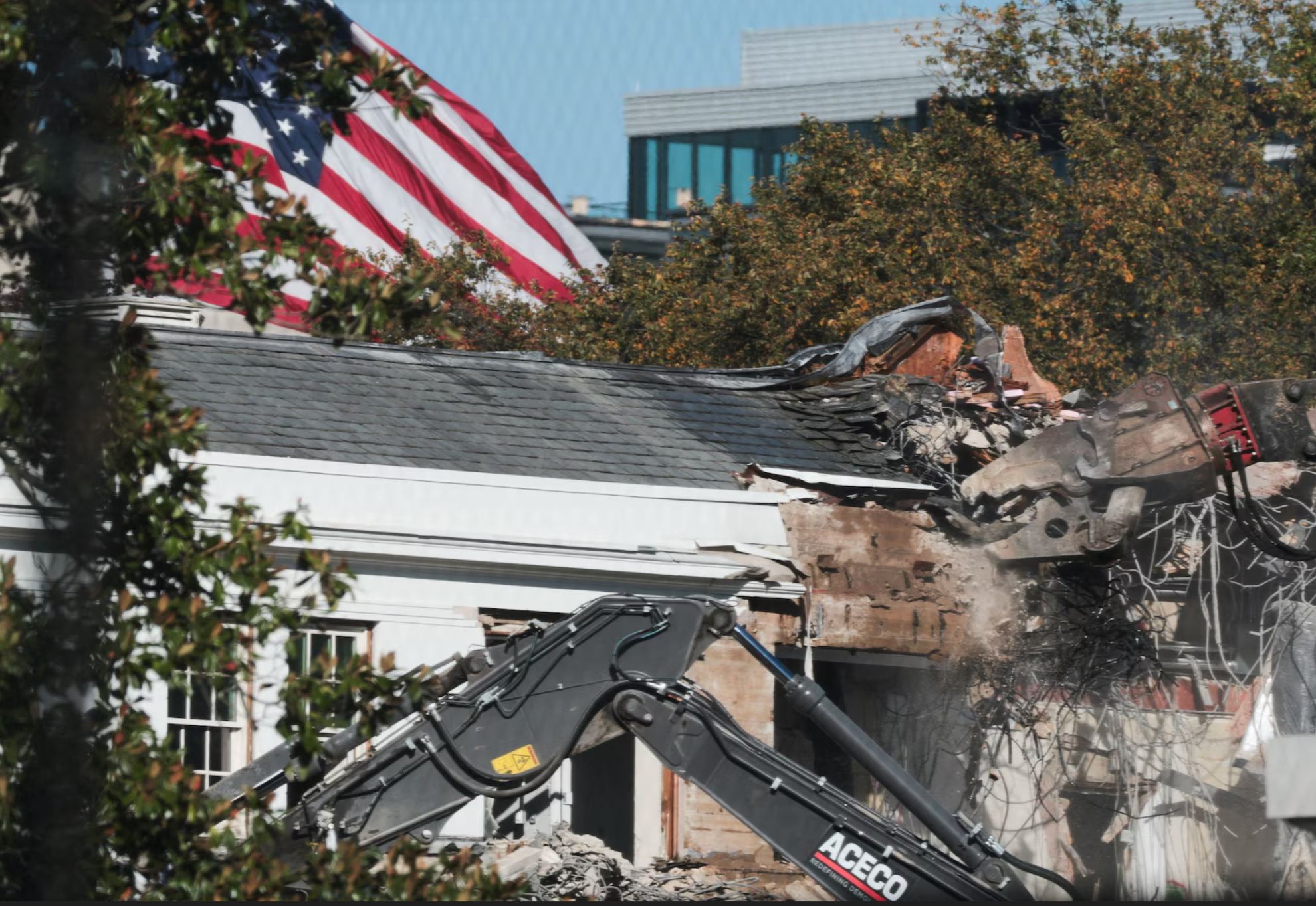 The Obscene Destruction Of A National Treasure Is This President's Legacy