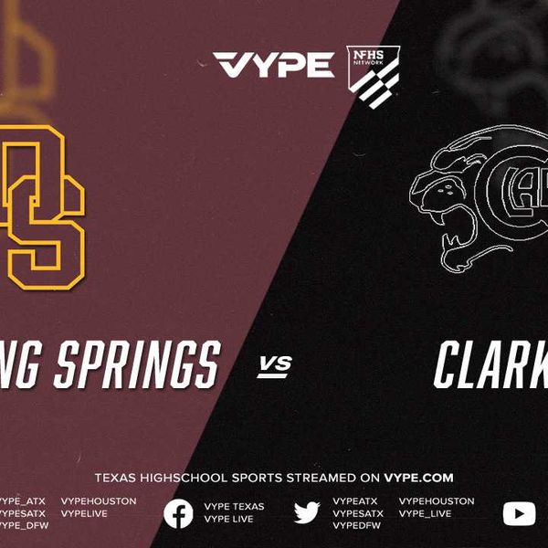 5:30PM | NFHS – 6A-2 Volleyball Area: Dripping Springs vs. SA Clark