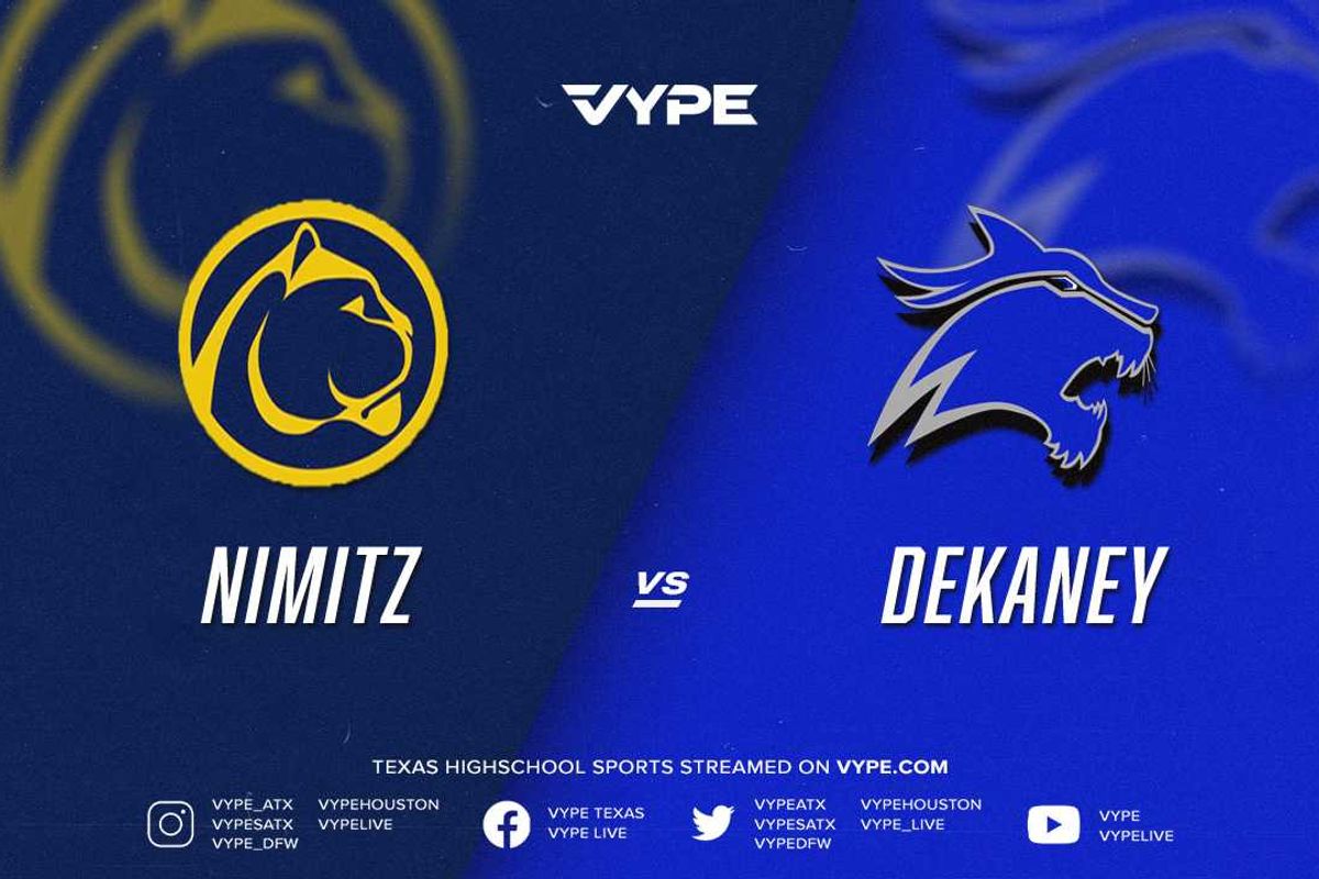7PM - Football: Nimitz vs. Dekaney