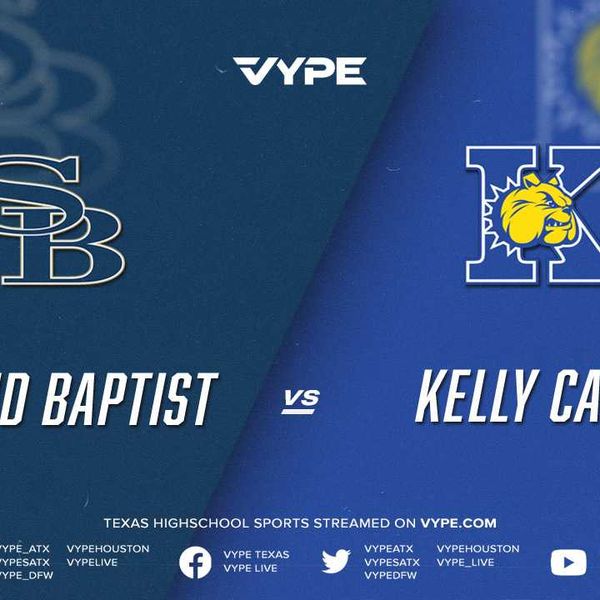 7PM - Football: Second Baptist vs. Kelly Catholic
