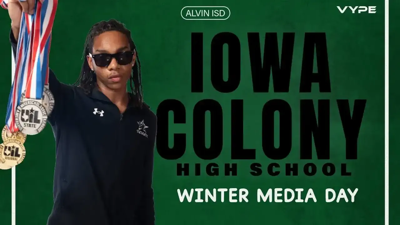 ROLL THE TAPE: Iowa Colony HS 2025 Winter Media Day Hype Video