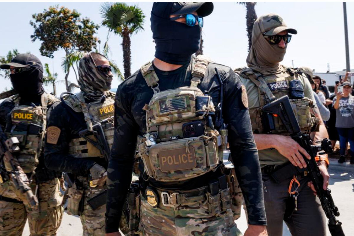 When ICE Lawlessly Roughs Up --And Seizes -- Innocent American Citizens