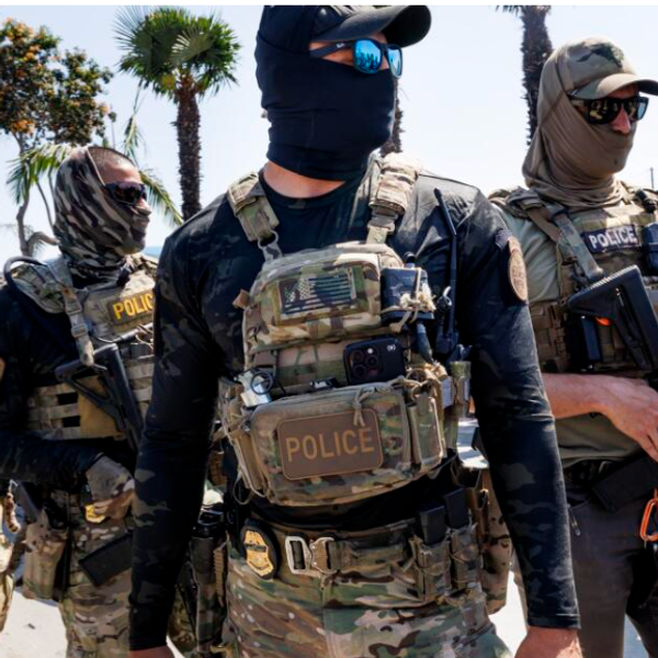 When ICE Lawlessly Roughs Up --And Seizes -- Innocent American Citizens