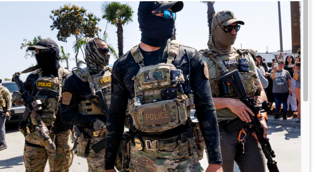 When ICE Lawlessly Roughs Up --And Seizes -- Innocent American Citizens