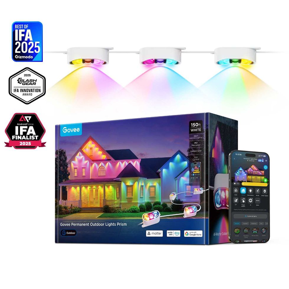 product shot of Govee Permanent Outdoor Lights Prism