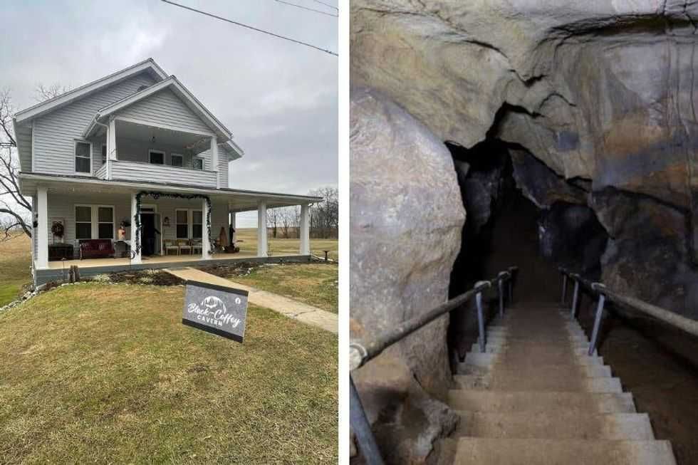 Pennsylvania home is the entrance to a cave that’s been closed for 70 years