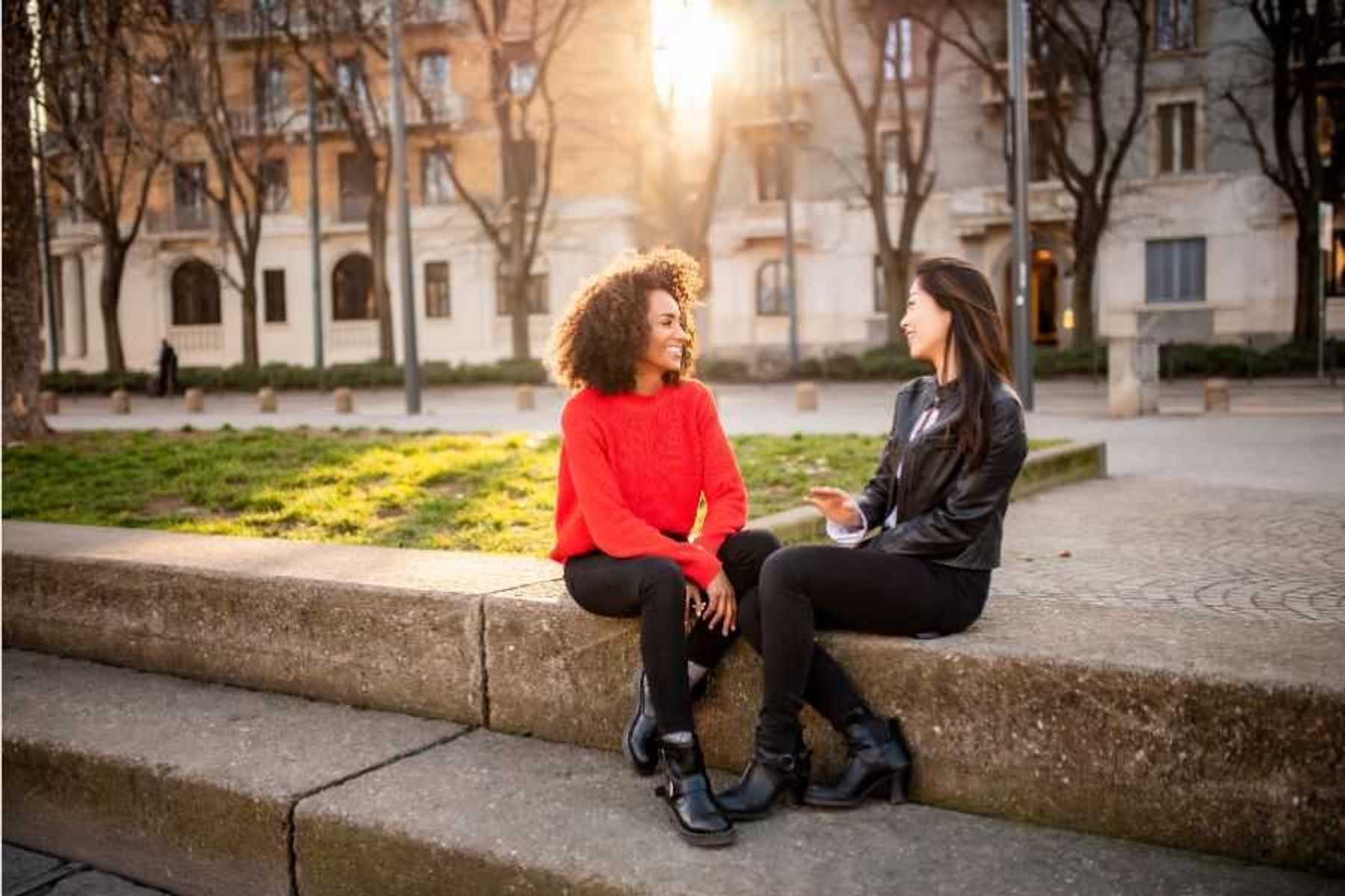 Woman thinking about oversharing