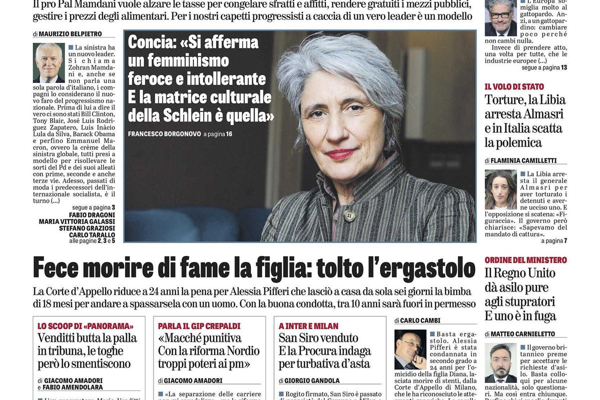 Oggi in edicola