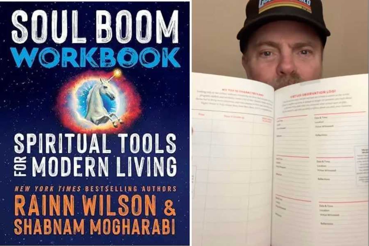 soul boom, rainn wilson, spirituality, spiritual workbook, faith and religion