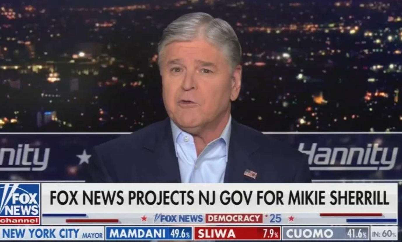 Hannity's Campaign For New Jersey Republican Nominee Comes Up Way Short