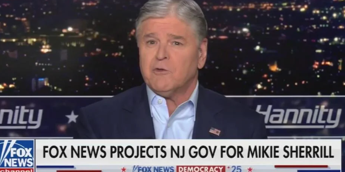 Hannity's Campaign For New Jersey Republican Nominee Comes Up Way Short