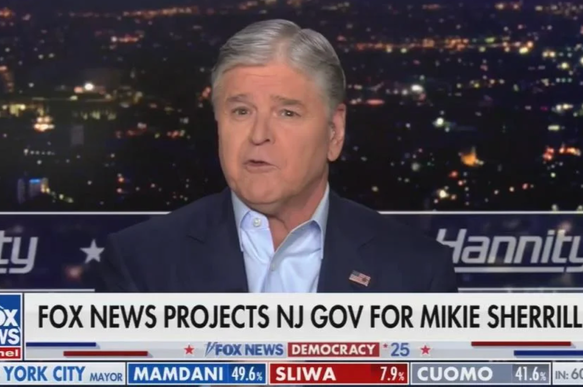 Hannity's Campaign For New Jersey Republican Nominee Comes Up Way Short