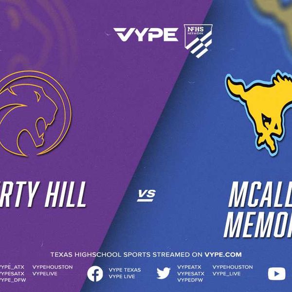 6PM | NFHS – 5A-2 Volleyball Reg. IV Semifinal: Liberty Hill vs. McAllen Memorial