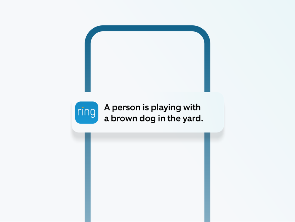 a photo of a smartphone showing AI Single Event Alert