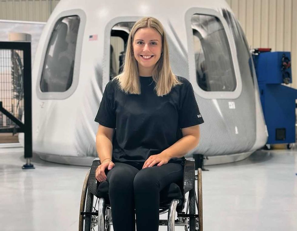 La prima astronauta disabile: «Seguite sempre i vostri sogni»