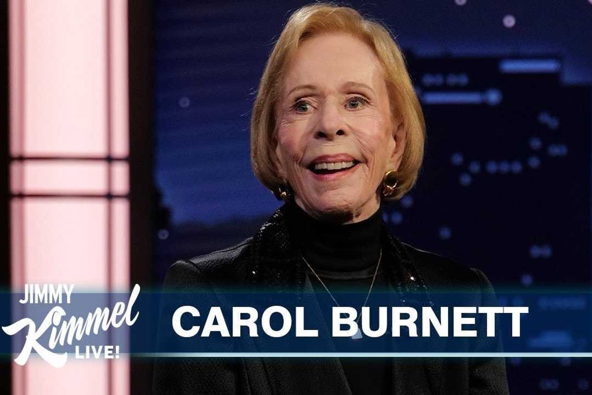 carol burnett, jimmy kimmel, jimmy kimmel live, carol burnett interview, carol burnett story