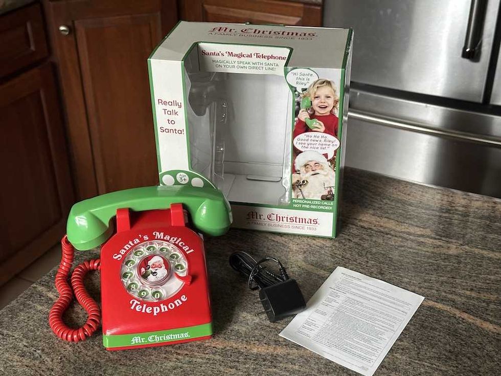 a photo of Santa's Magical Telephone unboxed