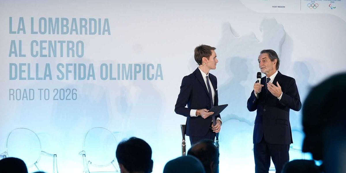 Fontana: «Ghe sem». La Lombardia al centro della sfida olimpica Fontana: «Ghe sem». La Lombardia al centro della sfida olimpica