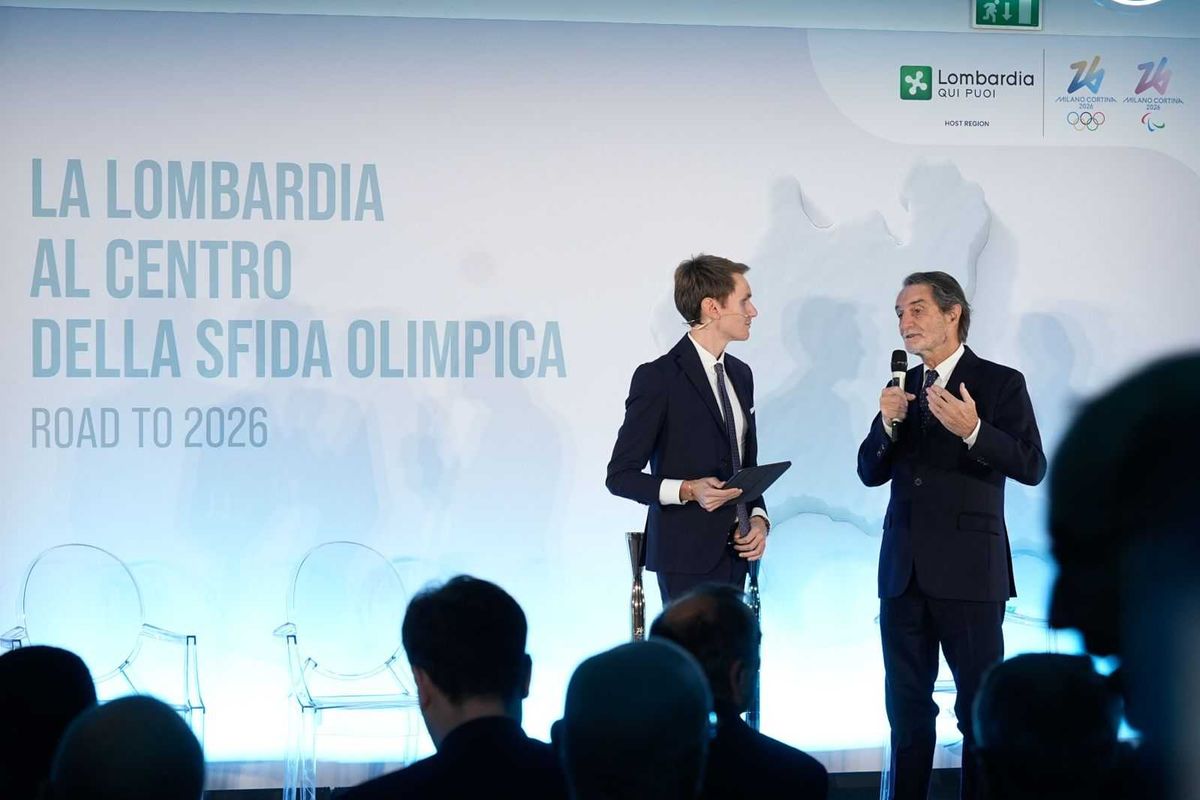 Fontana: «Ghe sem». La Lombardia al centro della sfida olimpica