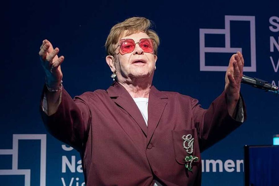 Elton John shares 'truly priceless' piece of his own musical history gifted to him by a stranger