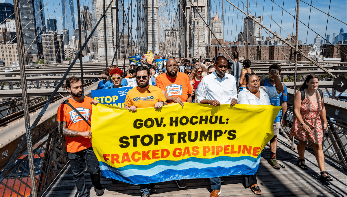 A 'Dirty Deal With Trump': Hochul Draws Fury Over Fracked Gas Pipeline ...