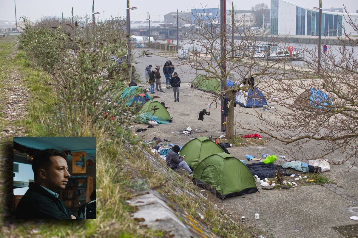 Denuncia i bivacchi degli immigrati. Attivista francese arrestato per odio