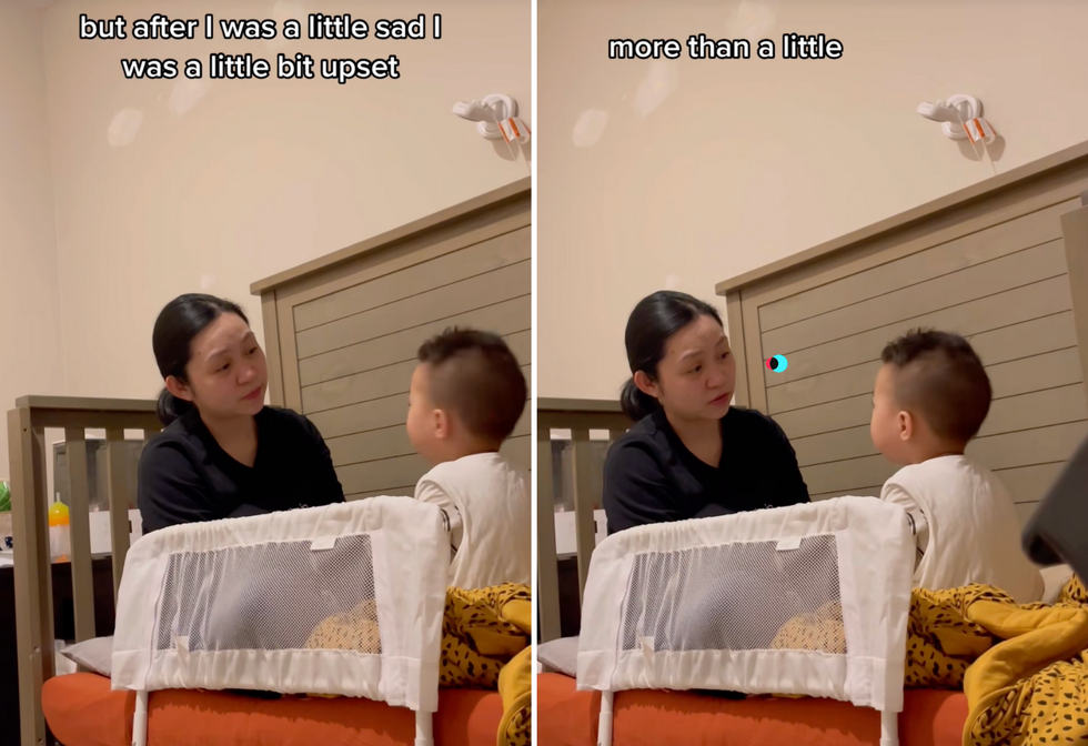 emotional intelligence, Aldie, @mom_aldie, TikTok, viral video, parenting, gentle parenting, Jonisa Padernos, articulating emotions, kids