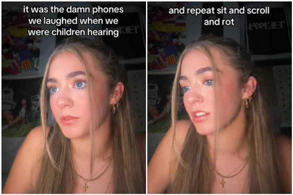 'It was the damn phones': A Gen Z poet conveys the effects of the phone-based childhood