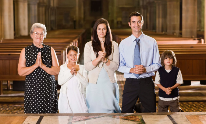 church, pew, christians, worship, service, prayer