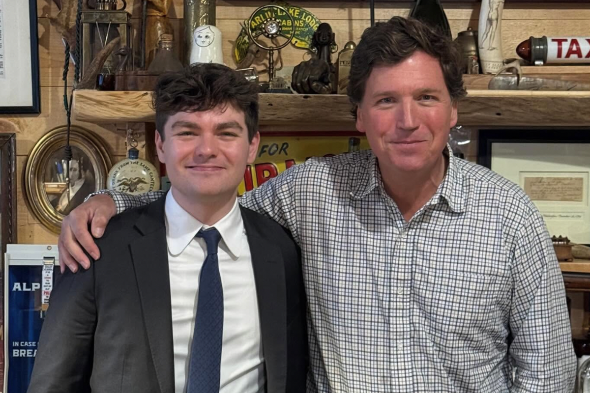 Tucker Carlson Boosting Neo-Nazi Nick Fuentes Should Surprise Exactly Nobody