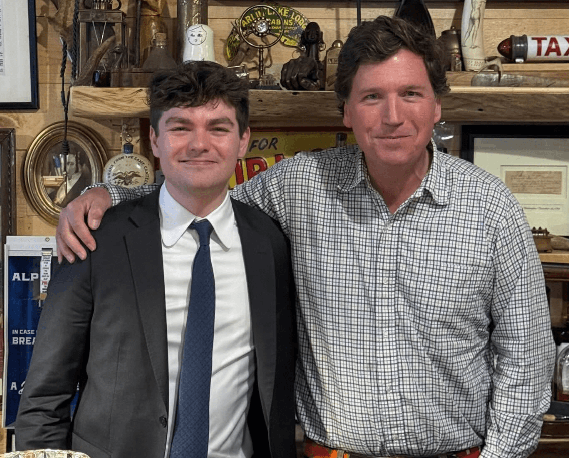 Tucker Carlson Boosting Neo-Nazi Nick Fuentes Should Surprise Exactly Nobody