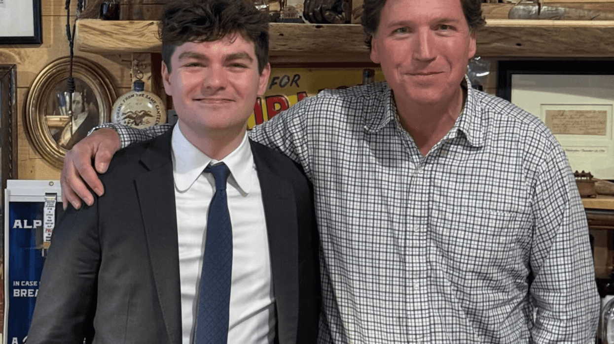 Tucker Carlson Boosting Neo-Nazi Nick Fuentes Should Surprise Exactly Nobody