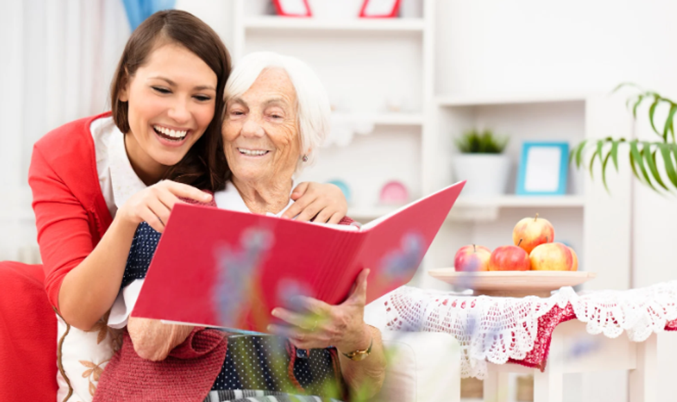 grandma, grandmother, grand daughter, memories, photos, brain health, subconscious