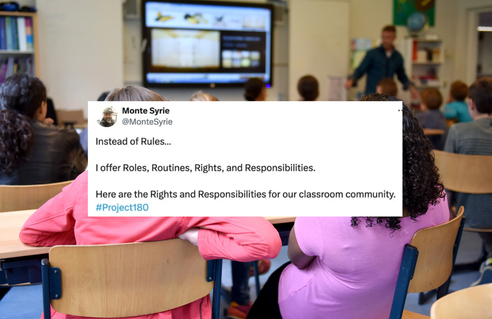 This teacher got rid of his classroom's rules. He's using just these 4 R's instead.