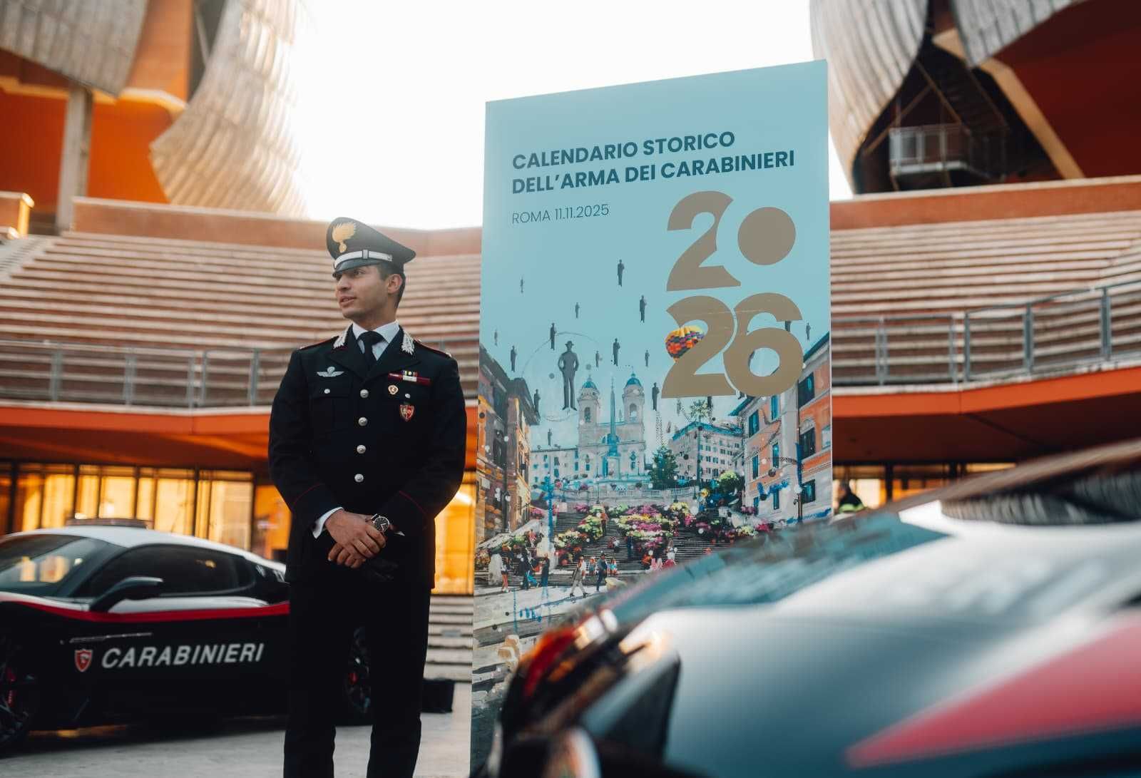 Carabinieri, presentato a Roma il Calendario Storico 2026