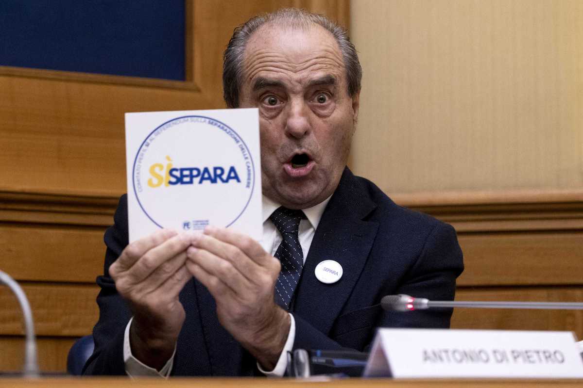 Di Pietro guida il Comitato del «Sì»