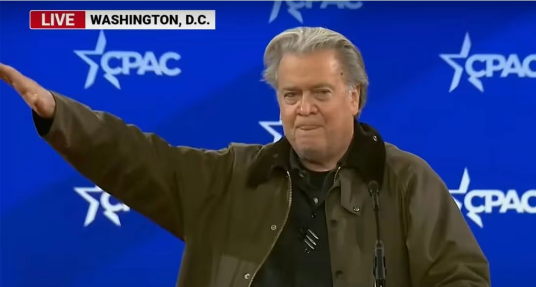 As Right Splits Over Neo-Nazi Fuentes, Steve Bannon Signals His Dark Affinities