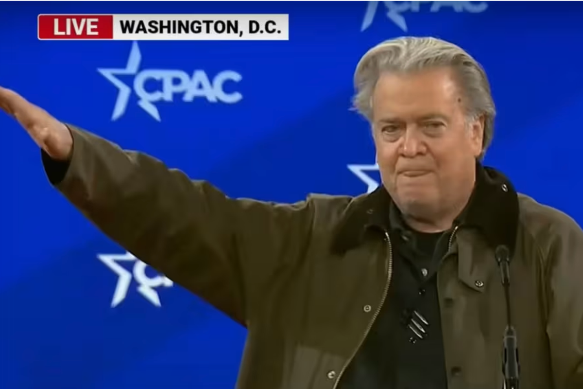 As Right Splits Over Neo-Nazi Fuentes, Steve Bannon Signals His Dark Affinities