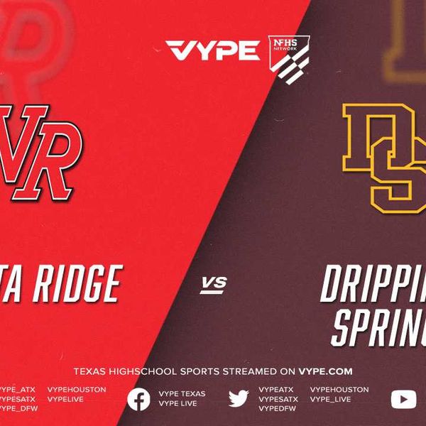 7PM | NFHS – 6A D2 Football Bi-district: Vista Ridge vs. Dripping Springs