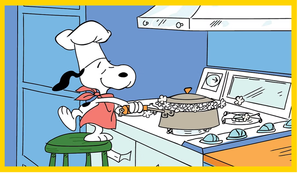 Charlie Brown, Thanksgiving, Snoopy, Peanuts, cooking