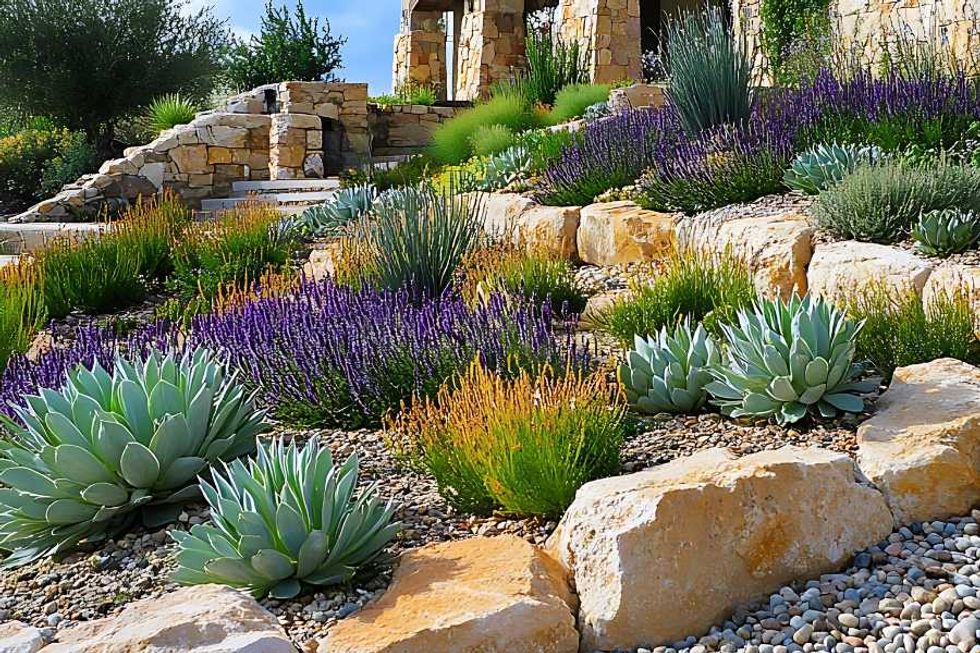 california, native flora, succulents, xeriscaping, native plant garden