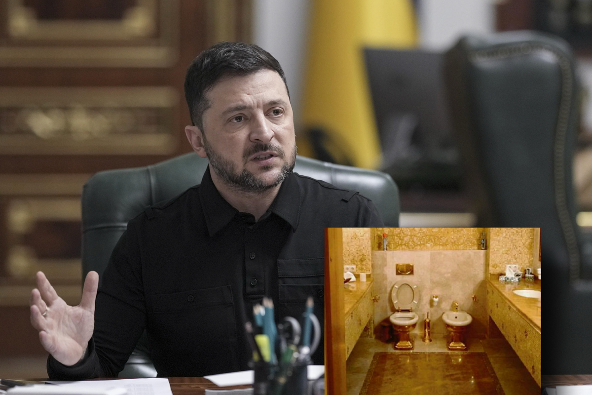Gli amici di Zelensky si fanno i water d’oro coi nostri soldi