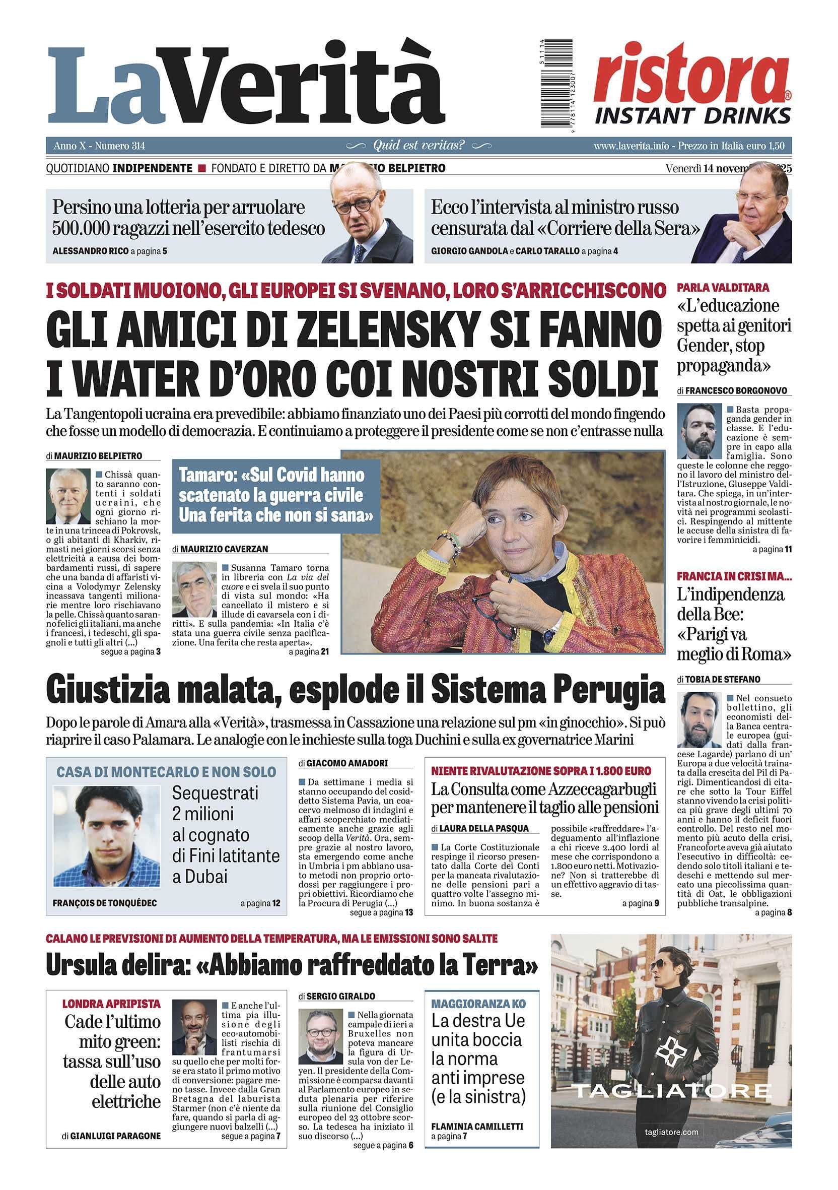 Oggi in edicola