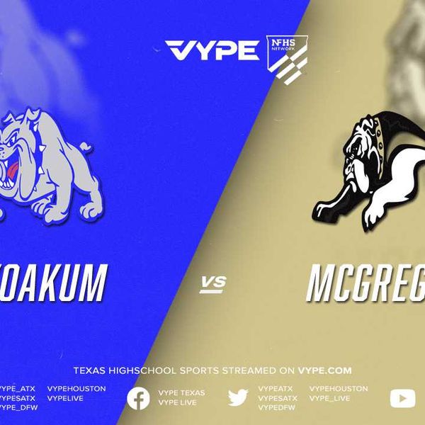 7PM | NFHS – 3A D1 Football Bi-district: Yoakum vs. McGregor