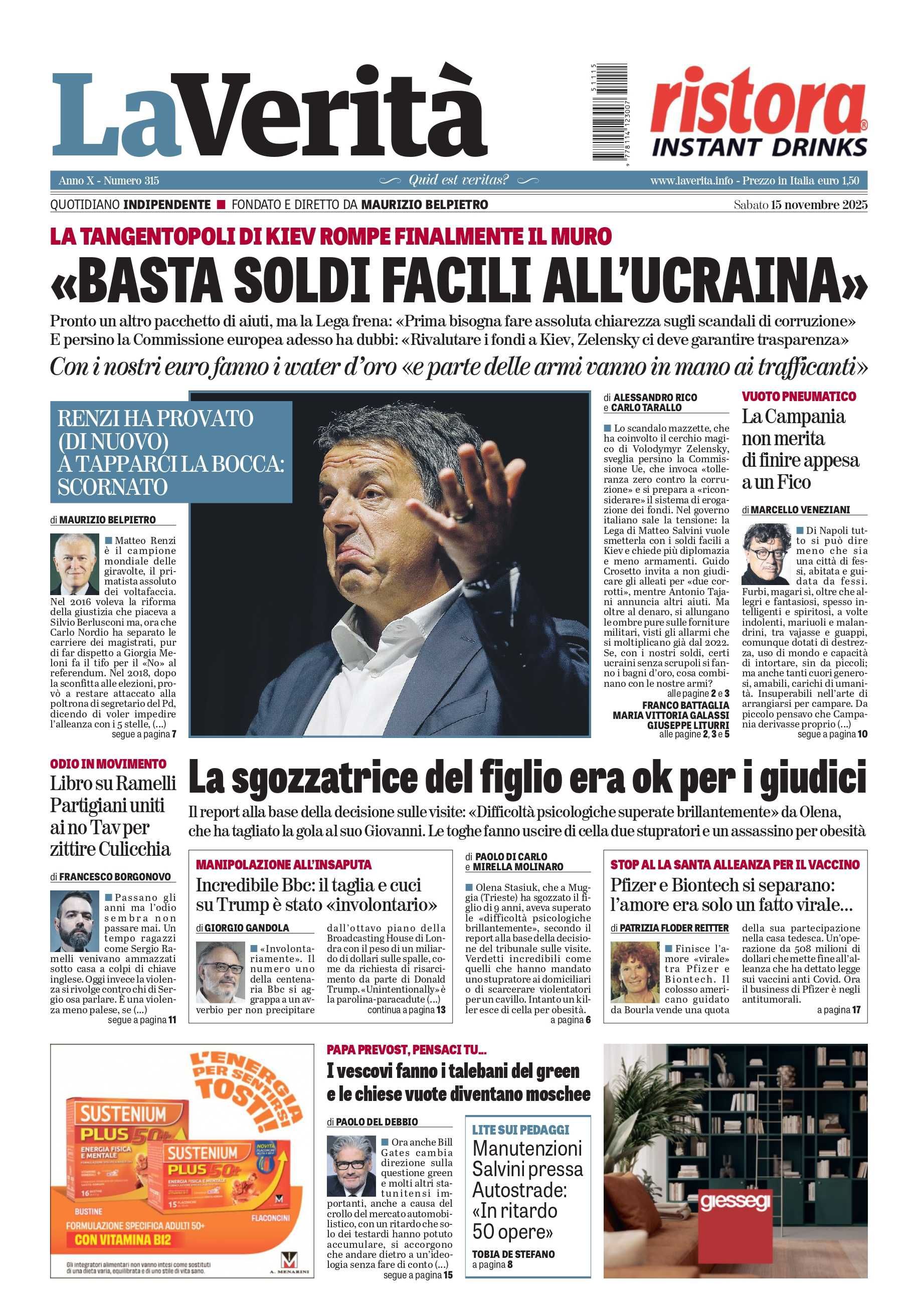 Oggi in edicola