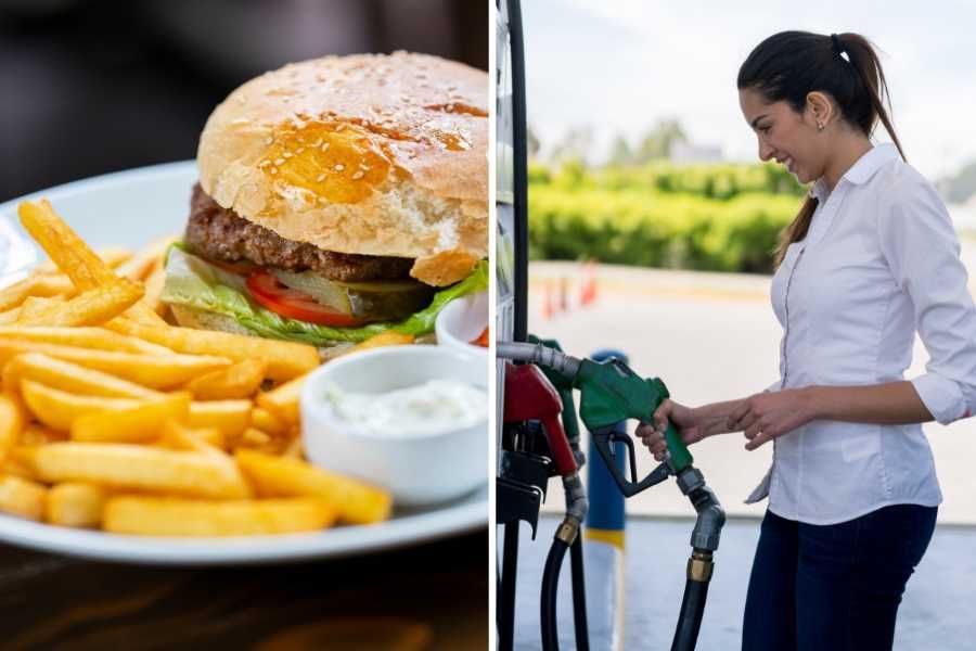 burger, fries, gas, quarter, gen x, boomers