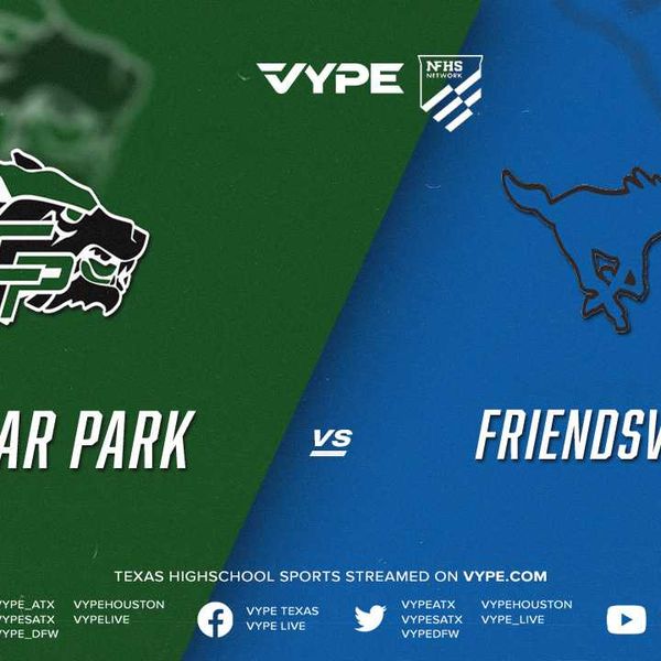 1PM | NFHS – 5A D2 Volleyball State Semifinal: Cedar Park vs. Friendswood